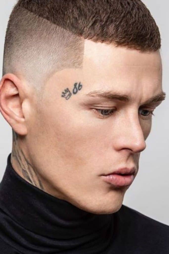 undercut buzzcut men