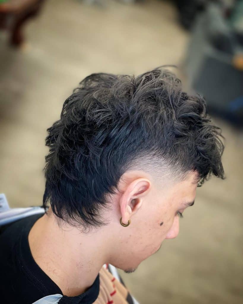 messy mohawk