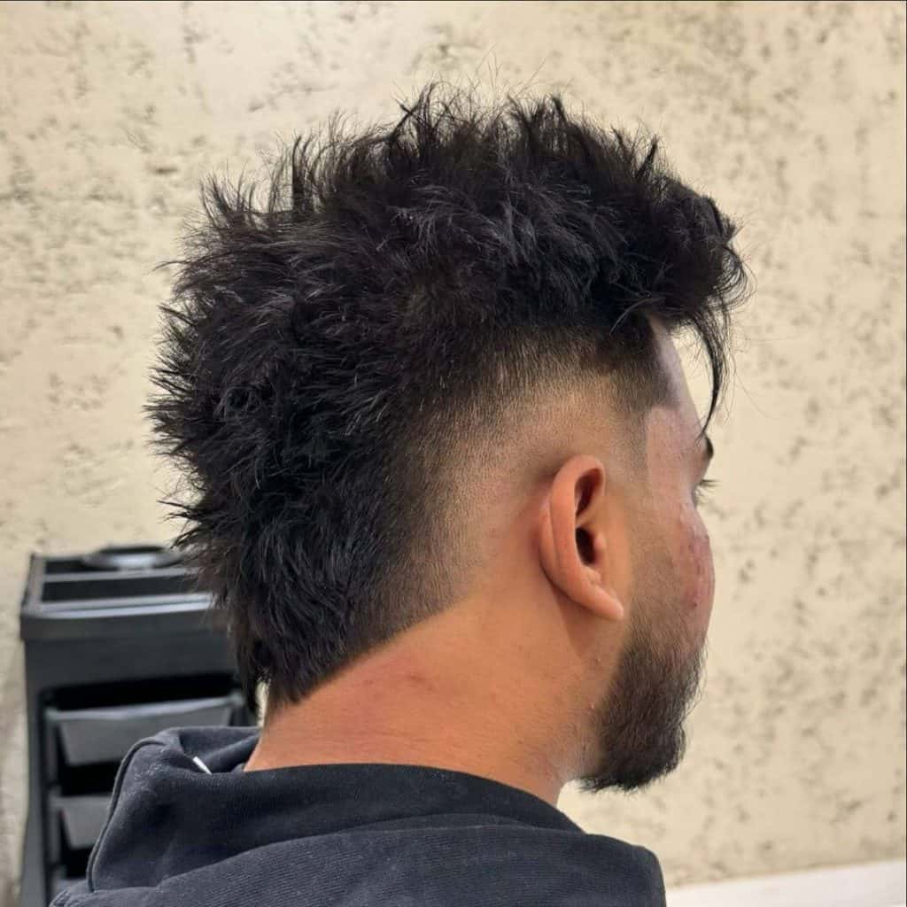 spiky mohawk for men