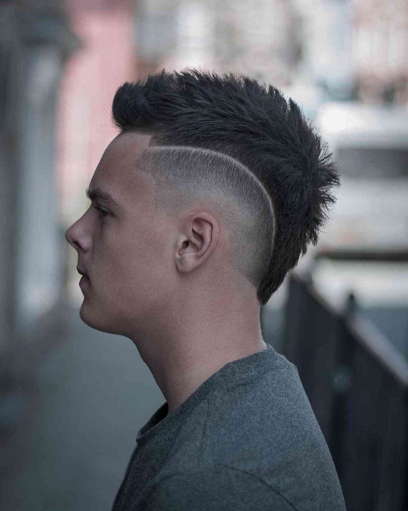 mohawk with design