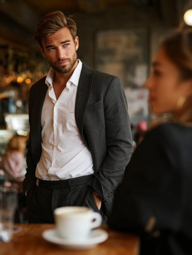 confident_man talking to a girl