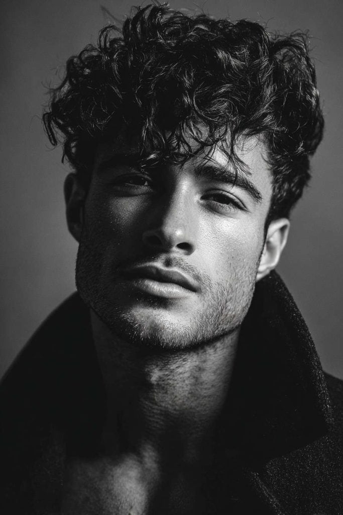 Curly Wavy Fringe
