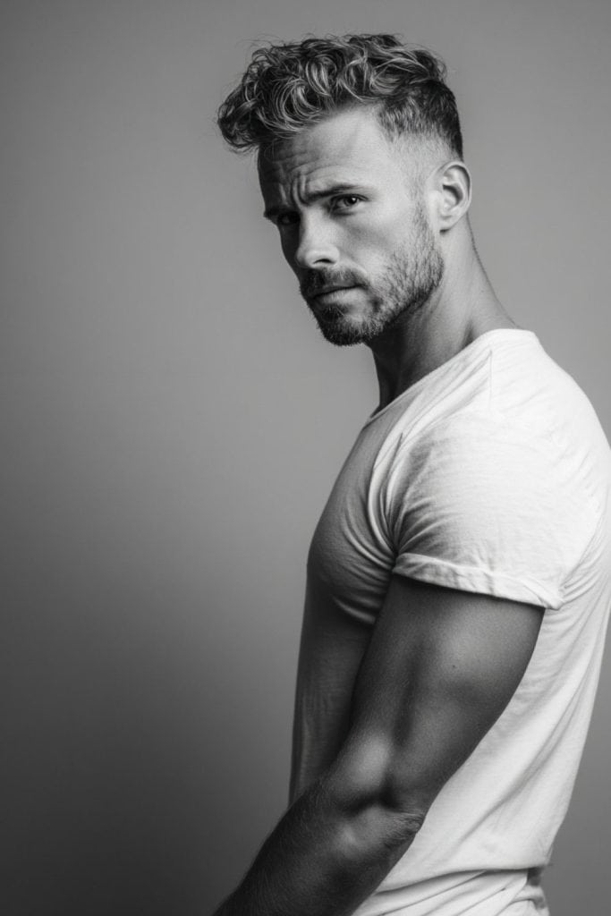 “Shoulder Drop” Pose photography